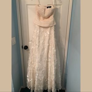 Sue Wong Nocturne Ivory Ball Gown